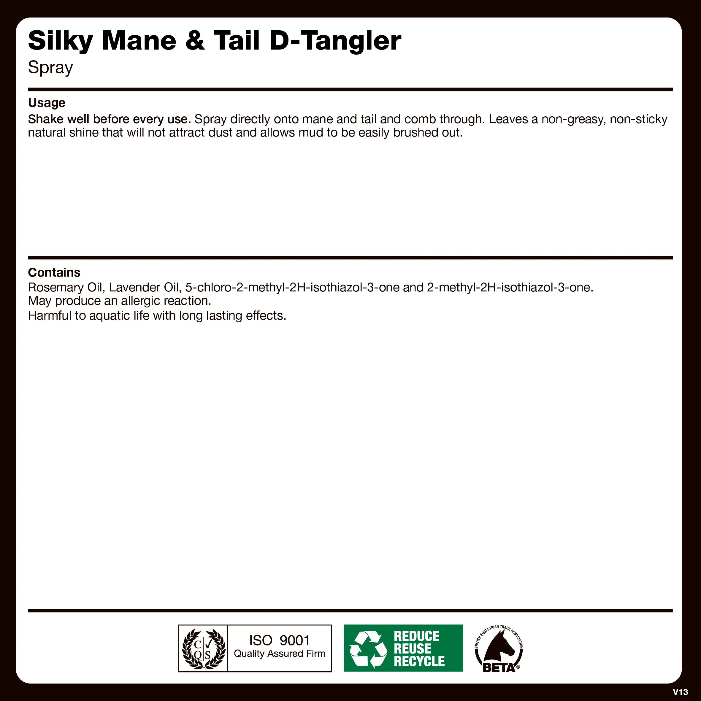 Silky Mane & Tail D-Tangler - Image 4